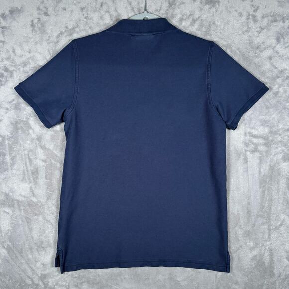 Psycho Bunny Navy Pima Cotton Polo Shirt Men’s XS / Size 3 - Picture 4 of 8